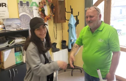 Fotogalerie Amagro Projekt Erasmus - ocenění tureckých studentů za praxi s Lignohumátem