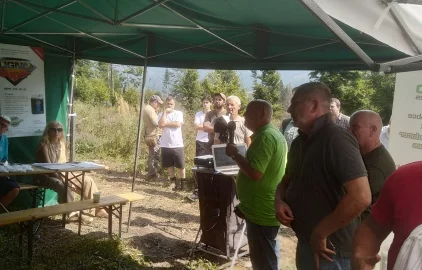 Fotogalerie Amagro Série seminářů přímo v lese 20.8.2024. Společný projekt České republiky a Slovenska.